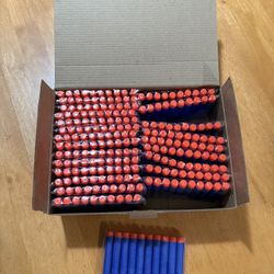 Nerf Gun Elite Bullets (universal) $5 for 10 bullets each. Total: $120 