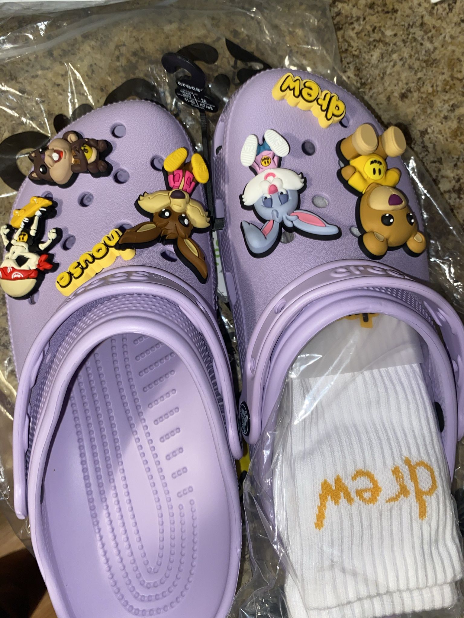 Justin Bieber Drew House Crocs