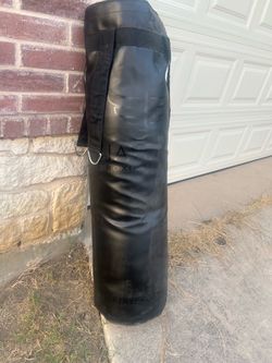 Heavy punching bag tape broke will not effect anything but you can tape it up