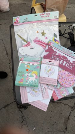 Unicorn party decorations
