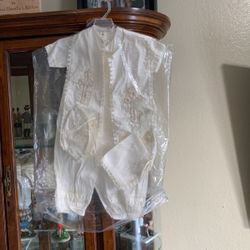 Baptism Apron For Boy 