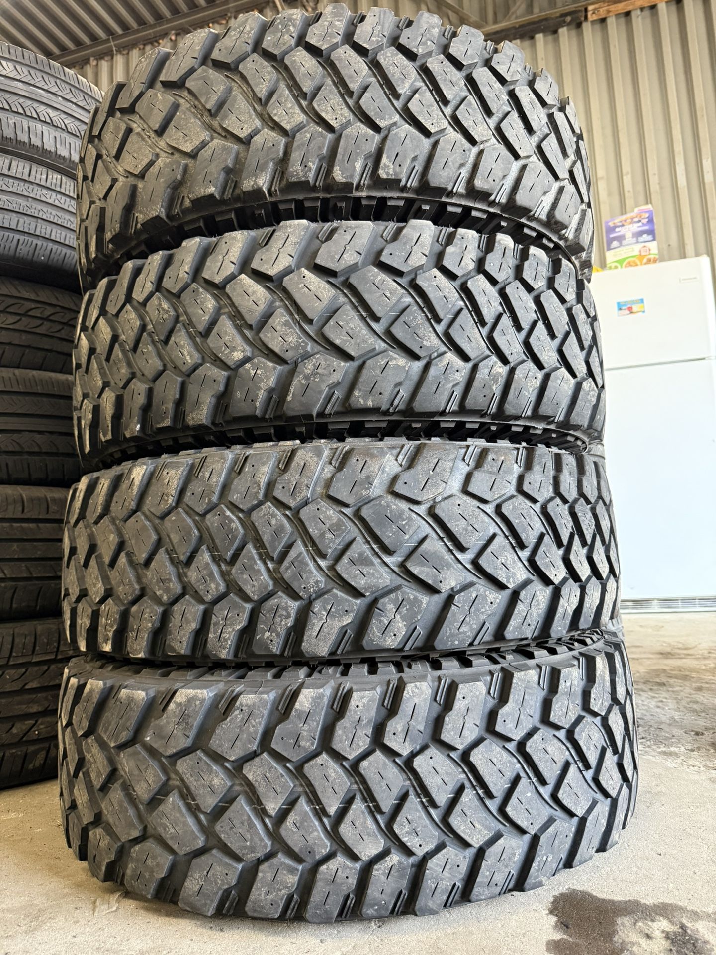 4 Used 255/75/17 FIRESTONE DESTINATION M/T2 Tires