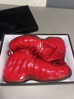 Nike foam posite red October sz 11