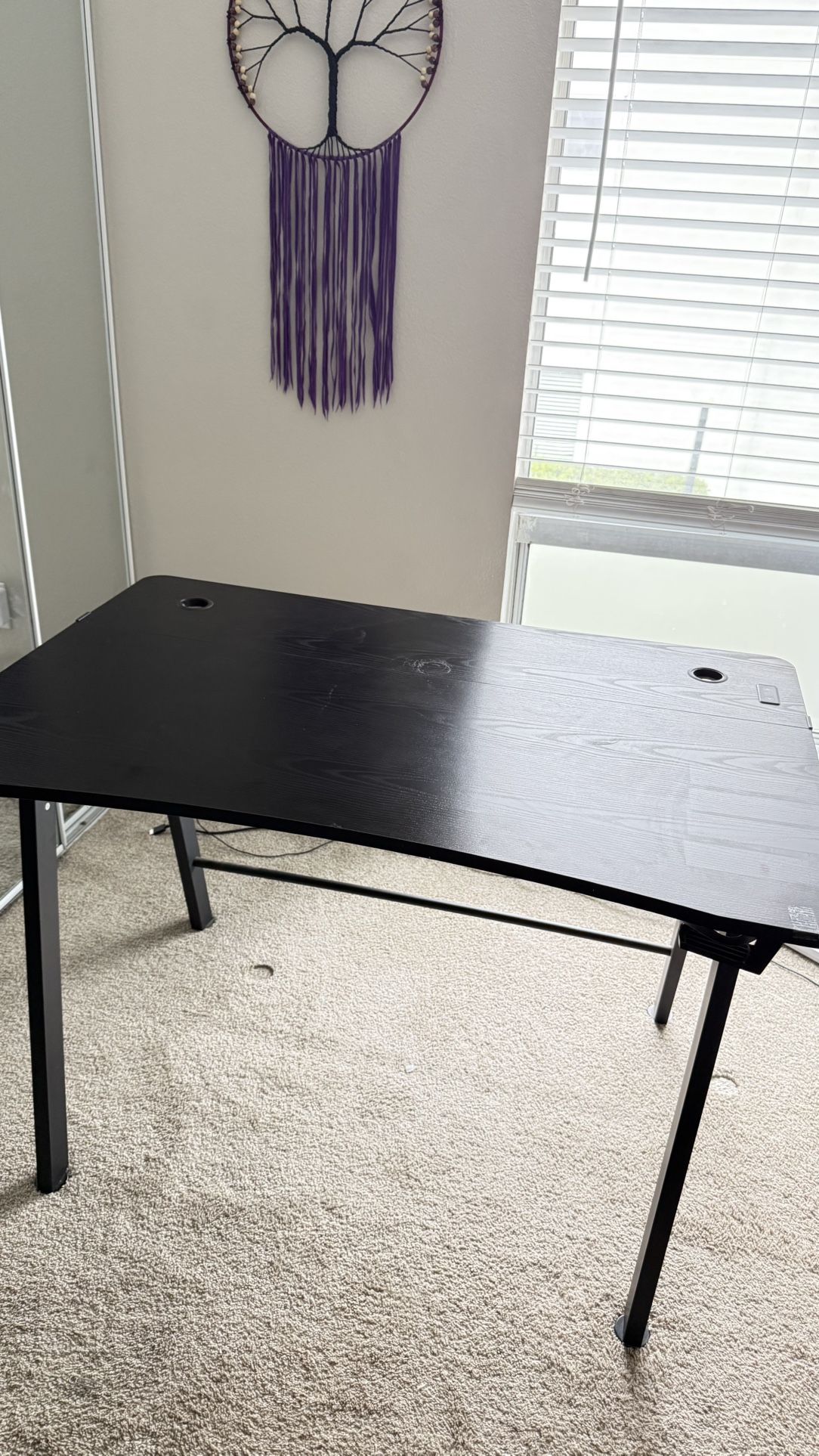 Gaming Desk Almost Like New And Office Chair