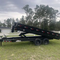 8’x16’ Heavy Duty Hydrlic Dump Iron Bull Trailer