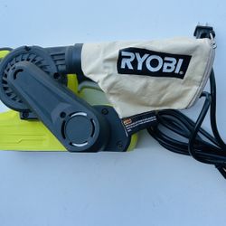 Ryobi BE319 6 Amp Portable Corded 3" x 18" Belt Sander & Dust Bag 