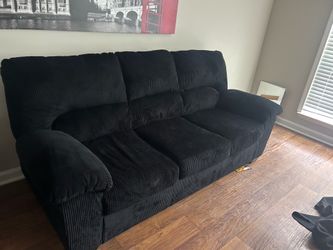 Black couch