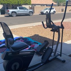 Pro form Bike And Elliptical