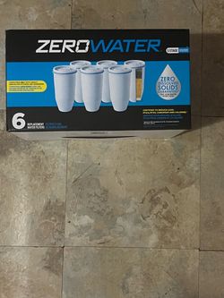 Zero water filters 6 pack
