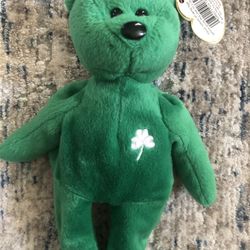 RETIRED VERY RARE TY BEANIE BABY IRISH E