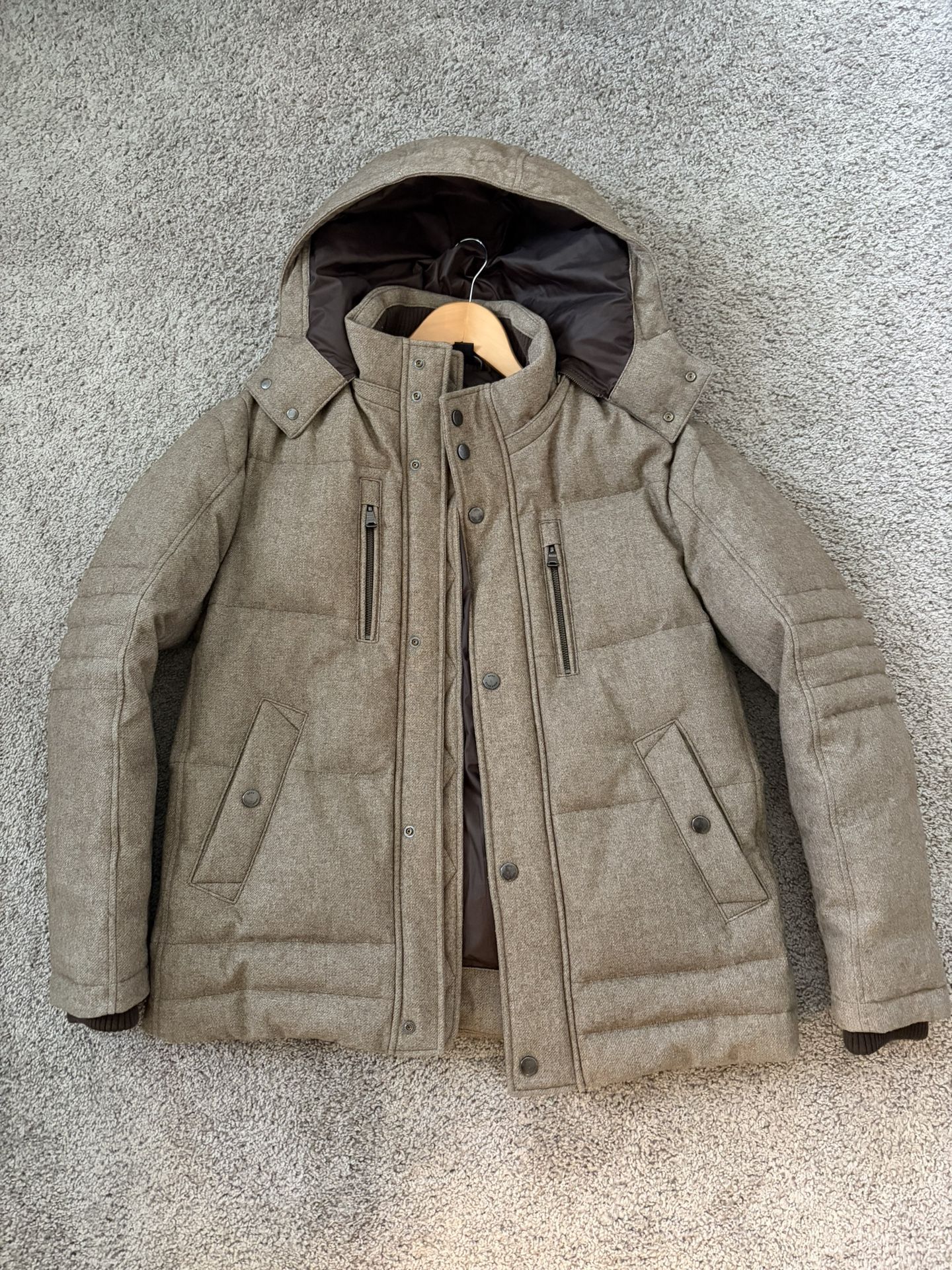 BOSS Men’s Down Filled Jacket Coat Size M