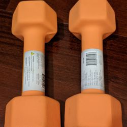 New CAP Neoprene Dumbbells - 8 lbs