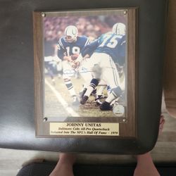 Autograph Football Photo