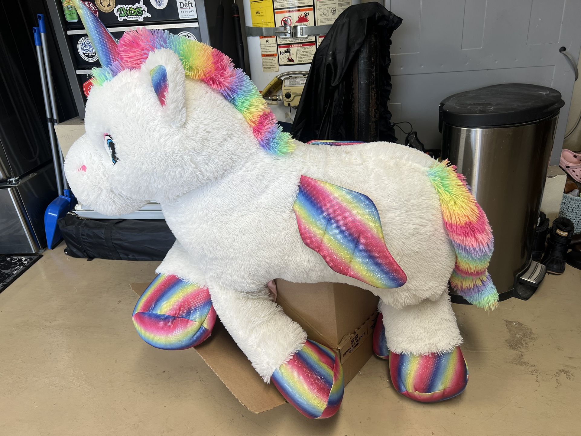 Giant Plush Unicorn