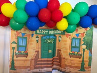 Elmo banner 43.31 inch x 70.87 inch