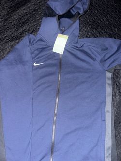 Nike navy blue hoodie size medium