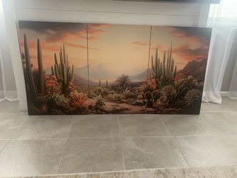 Desert wall art