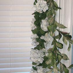 Ashland Garland 6 Ft Tall Flowers White Flower Decor Fake Flower Party Wedding Vine