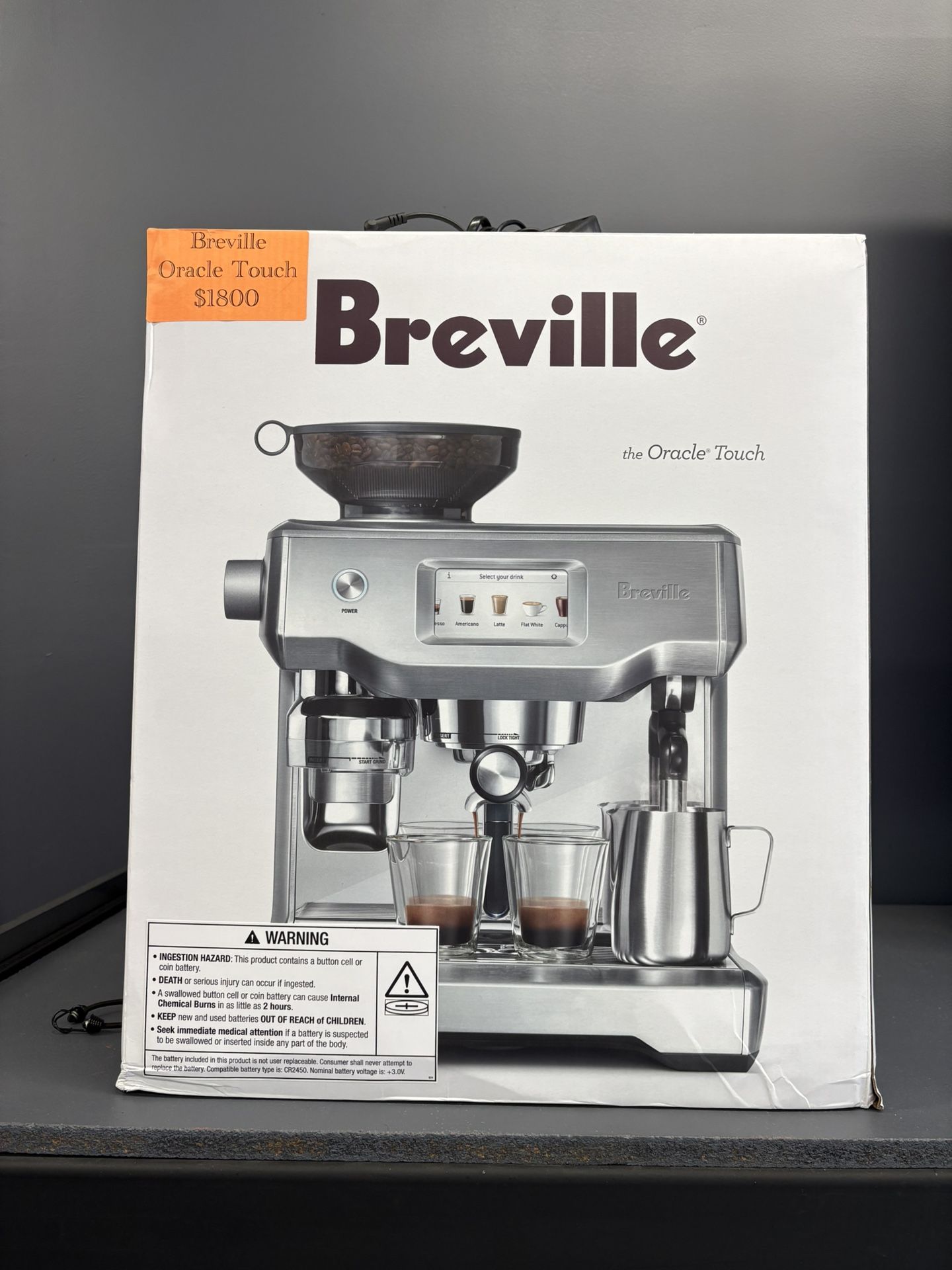 Breville Oracle Touch Espresso Machine New Sealed With Warranty