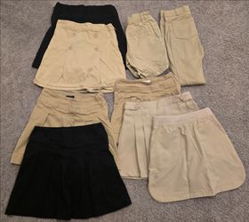 Girla School Uniform Bottoms