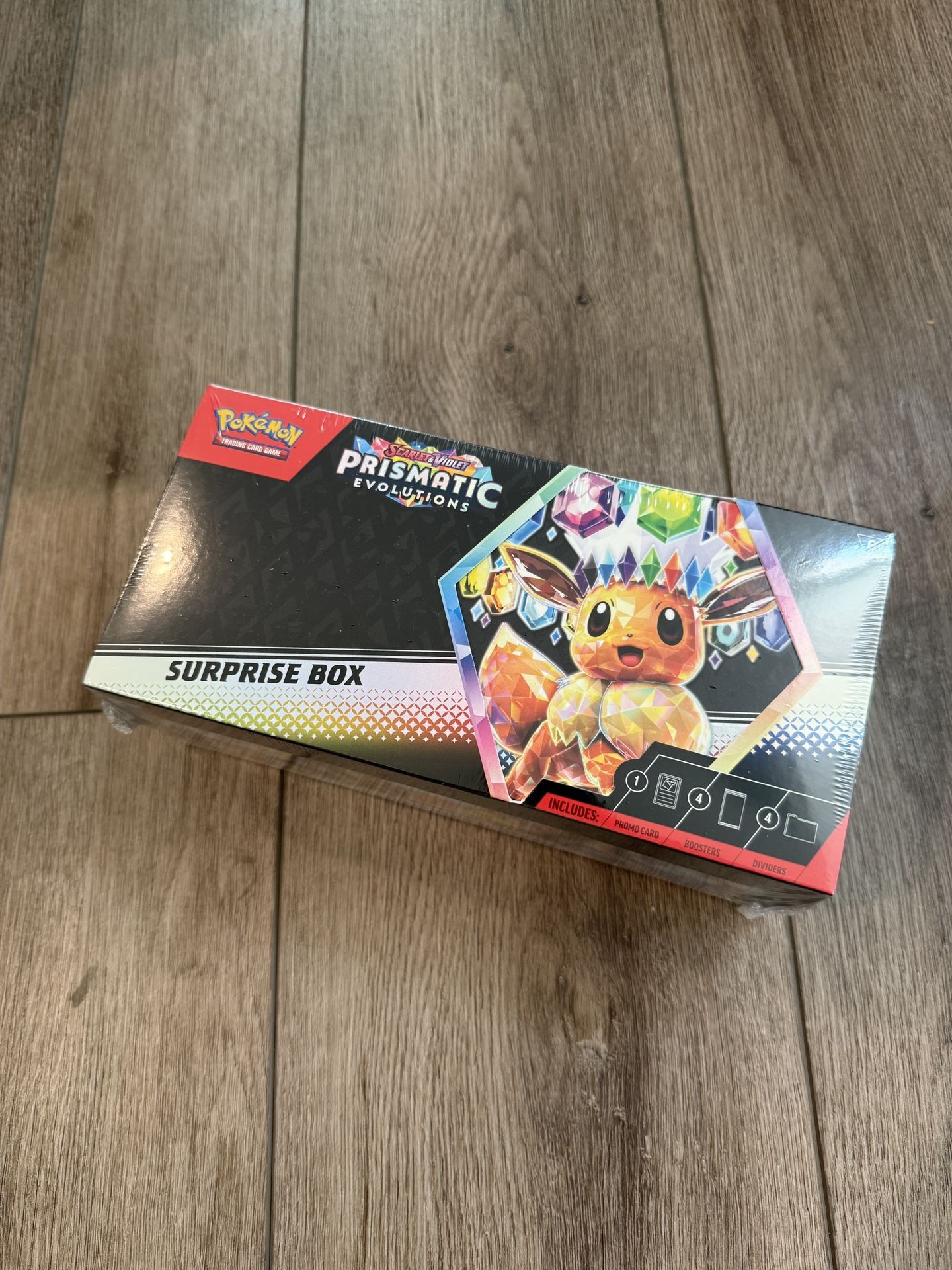 Prismatic Evolutions Surprise Box
