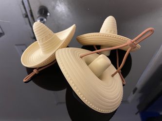 Wine bottle sombrero cover