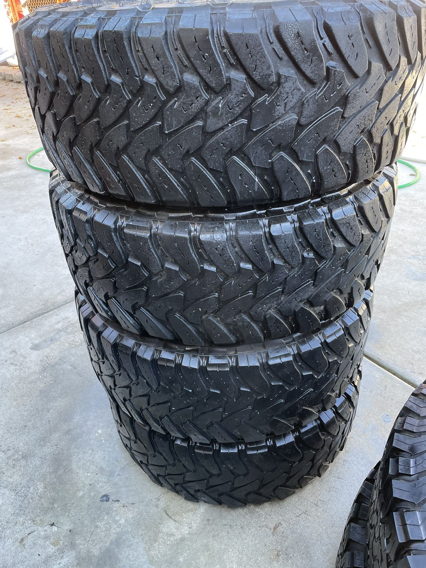 35x12 50r18 toyo open country mt set of 4 tires for sale in sacramento