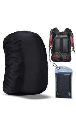 Waterproof Backpack Rain Cover with Adjustable Anti Slip Buckle Strap