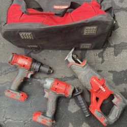 Craftsman Power tools 3pc 