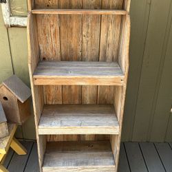 Wood Shelf - Sturdy, Rustic, Well Made 