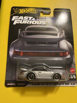 Porsche 911 Carrera Rs 3.8 Fast And Furious Hot Wheels Diecast 