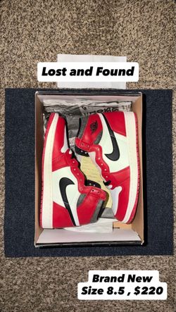 Jordan 1 High Lost and found
