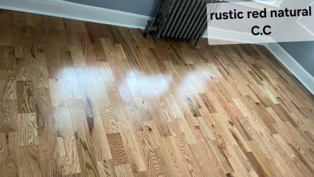 Solid PreFinished red oak natural