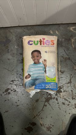 Size 7 Cuties Diapers