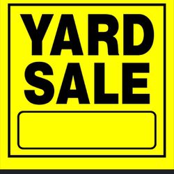 Yard Sale Saturday 5/11 And Sunday 5/12