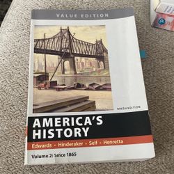 America’s History 9th Ed