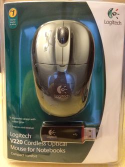 V220 Cordless Optical Mouse for Notebooks Logitech