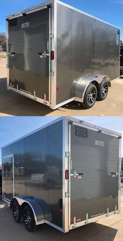 2015 Alcom Enclosed Trailer 7x14