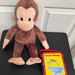 Curious George Plush and Tin $7 for All 