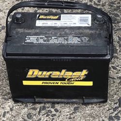 CAR BATTERY DURALAST GOLD 