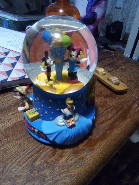 100th Anniversary Walt Disney Snow globe.