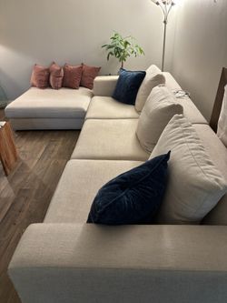 Beautiful Modani Modular Sectional Sofa / Lounge Couch