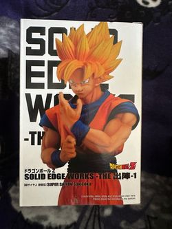 Dragon Ball Z Solid Edge Works Super Saiyan Goku Figure