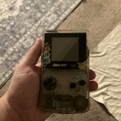 Gameboy Color Clear Shell