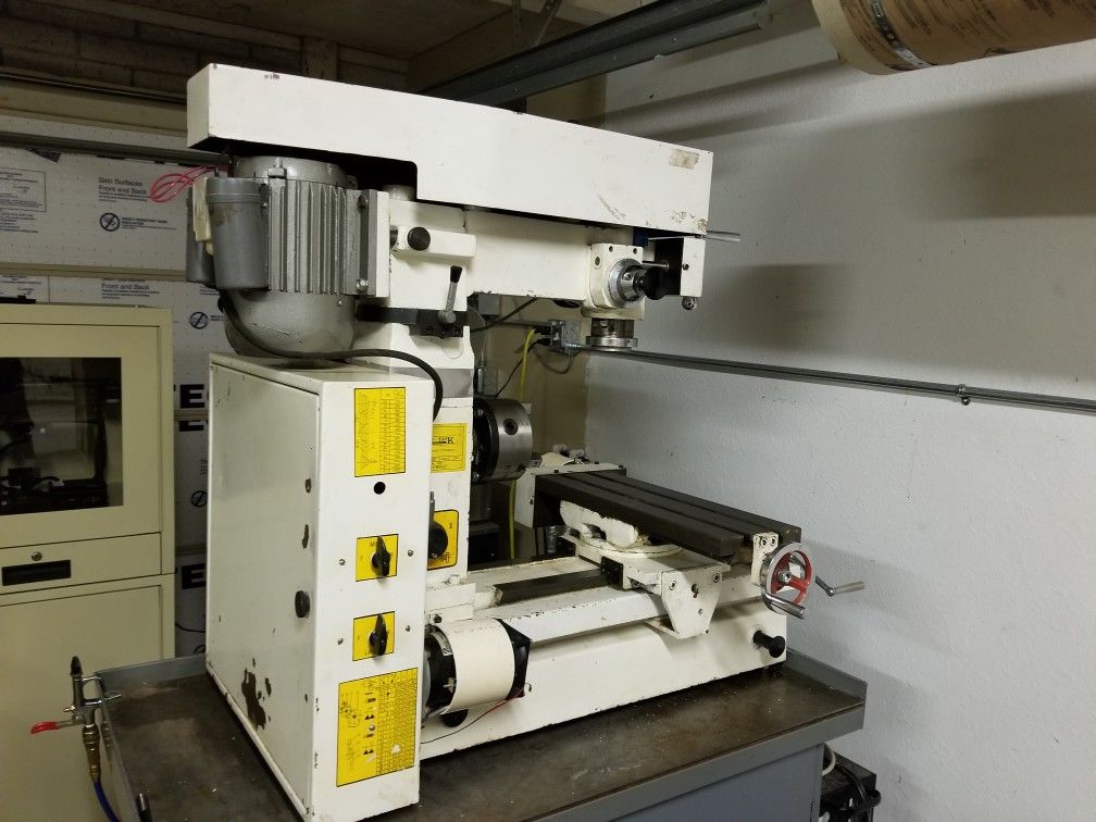 3-Axis CNC Mill - lathe