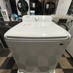 Samsung Washer In White