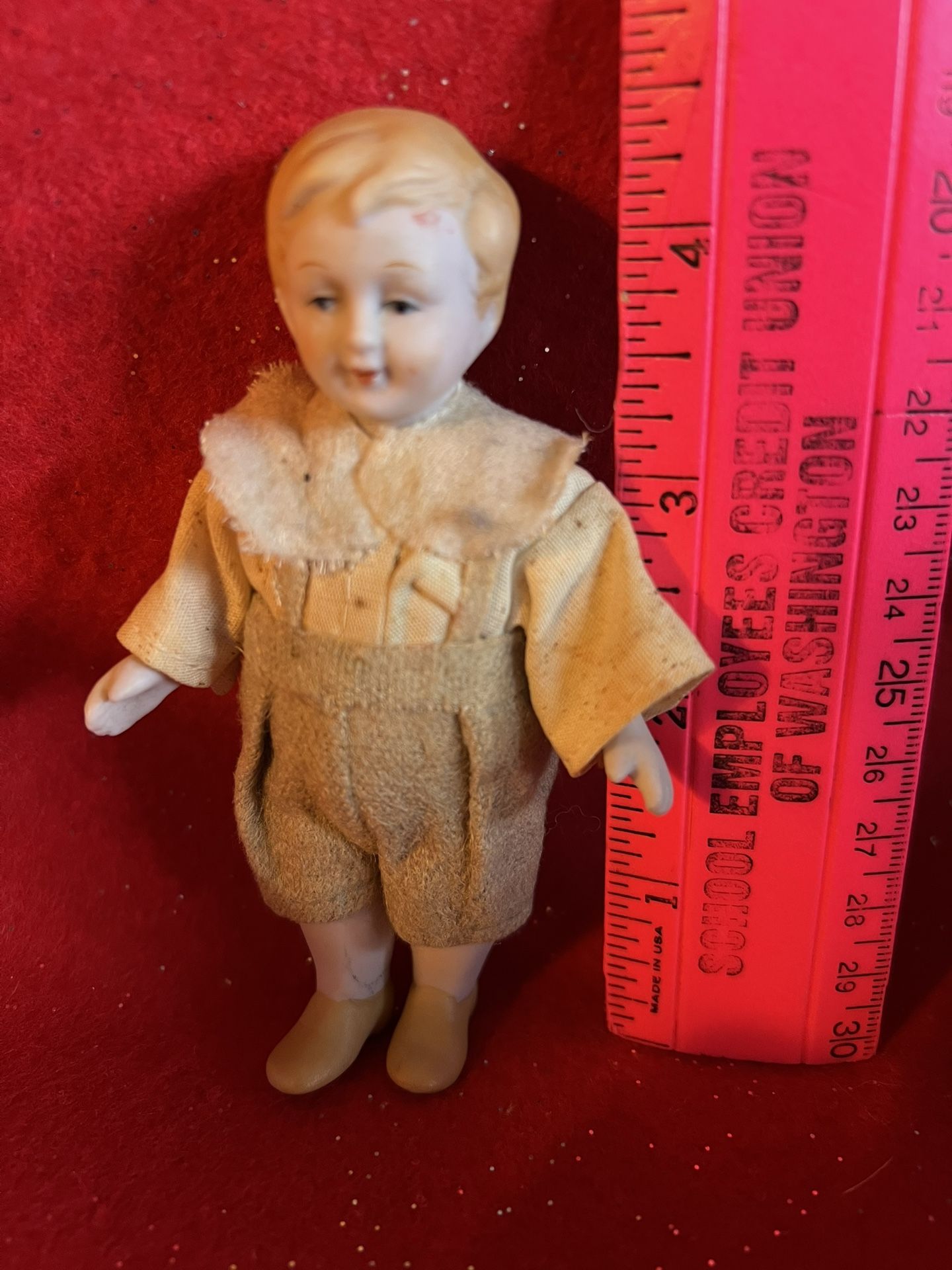 Antique Bisque 4 1/2 Inch Doll