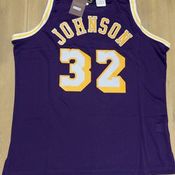 Magic Johnson LA Lakers Jersey 