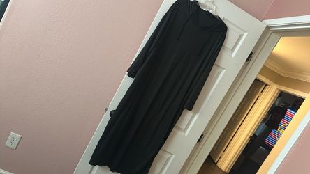 Black halloween gown