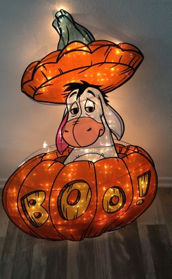 disney halloween light up stand eeyore